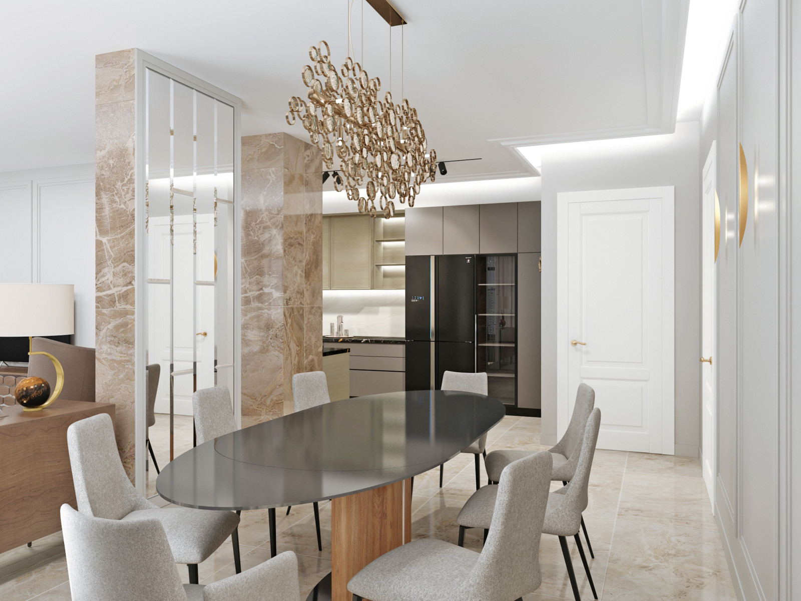 Неоклассика в ЖК СУББОТА Москва