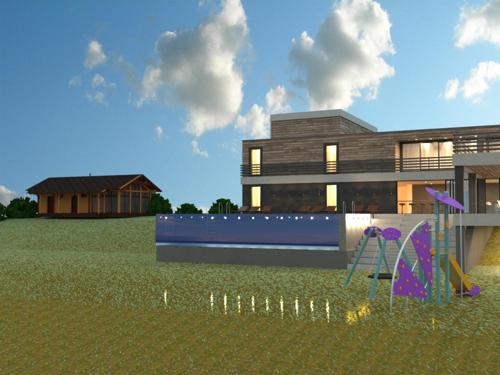 Вилла с бассейном