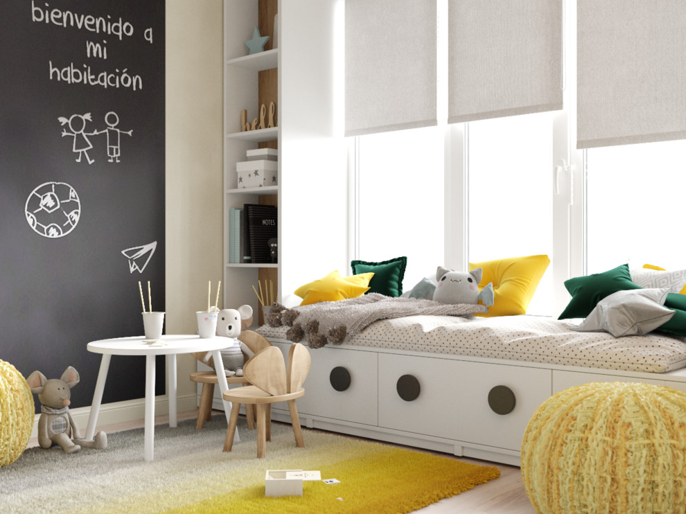 Детская из проекта для Алексея и Анастасии. Комната для малыша Гоши.