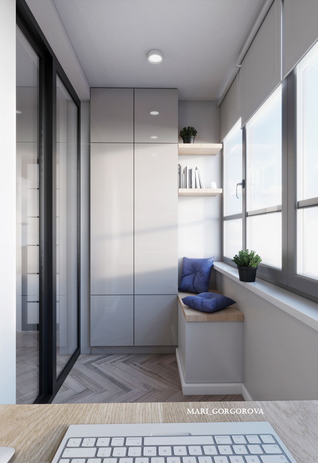 Трёхкомнатная квартира на ул. Обручевых