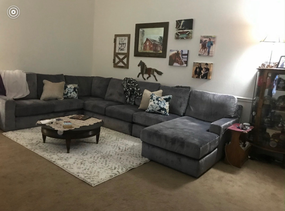 Collected Living Room - Before