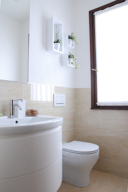 Bagni Di Luce 2 Mq Traditional Cloakroom Other By Francesca Endrizzi Architetto Interior Designer Houzz Uk