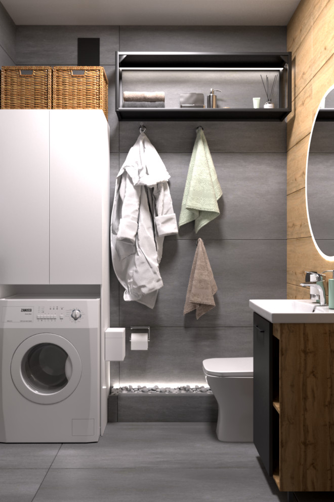 Дизайн-проект студии в стиле минимализм с элементами лофт