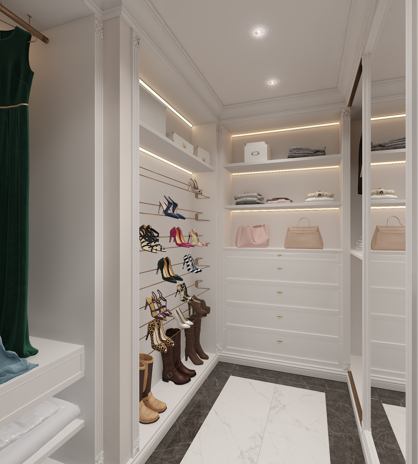 Квартира в современной классике в ЖК Дом Композиторов