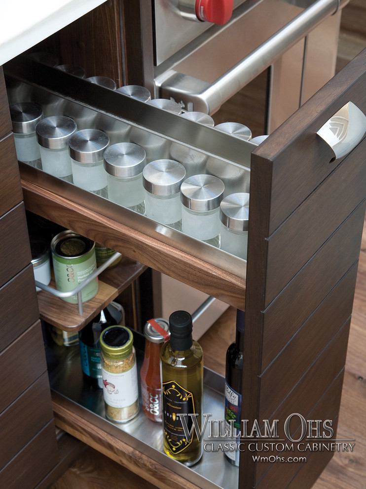 Kitchen - transitional kitchen idea in Denver