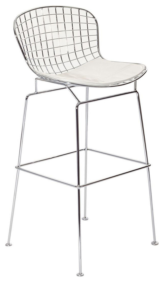 CAD Bar Stool in White