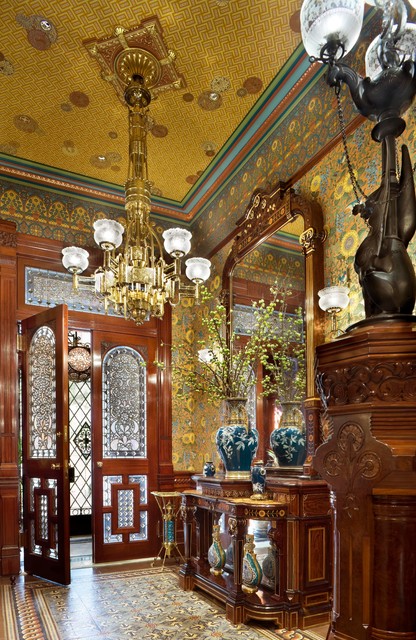 1880s Brownstone - Traditional - Entry - New York - by David Scott