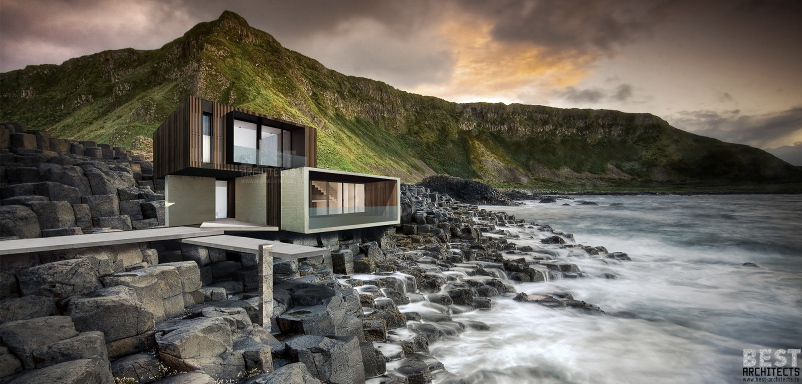 ПРОЕКТ | ДОМ НА МОРЕ | CONCEPT 004 | HOUSE AT SEA
