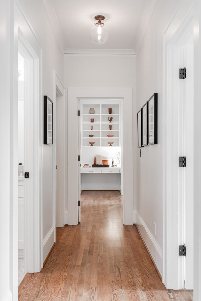 Design ideas for an arts and crafts hallway in Portland.