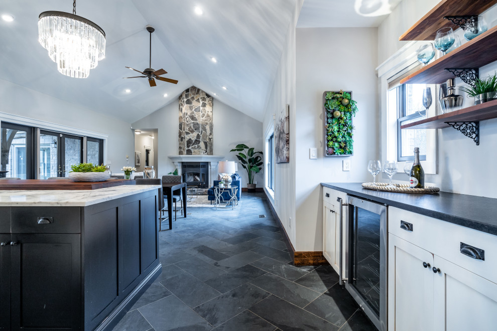 Caledon Modern Farmhouse Kitchen Toronto by Lori Pedersen Home