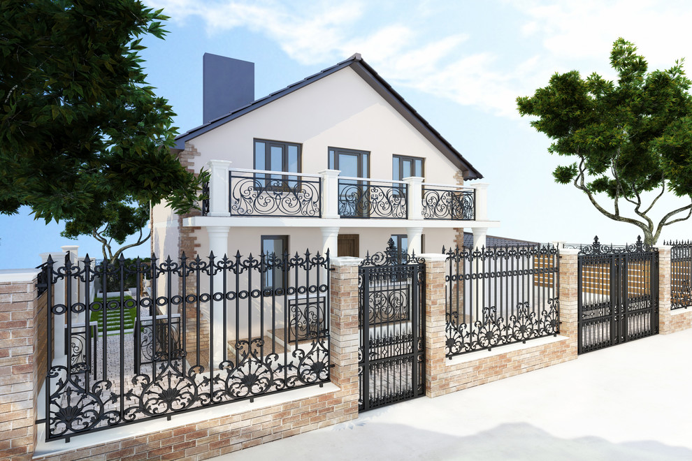 Дизайн-проект двухэтажного дома в 8 Щели, г Новороссийск