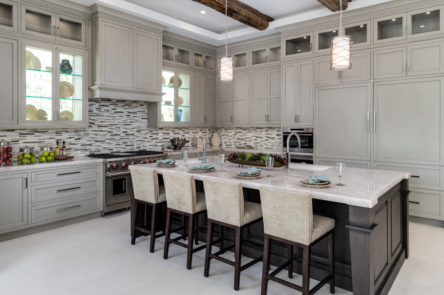 BLUE CYPRESS transitional-kitchen