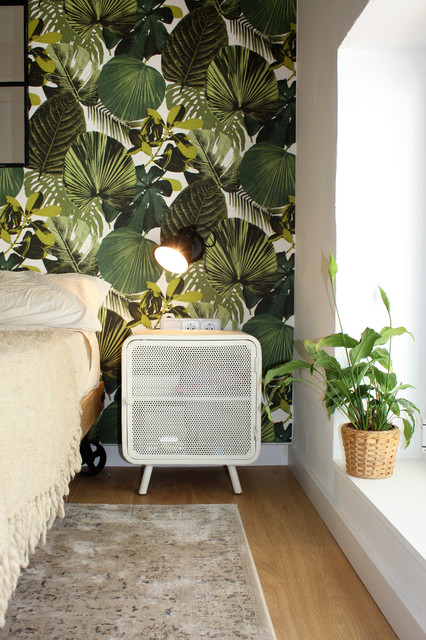 Oasis urbano tropicale-camera-da-letto