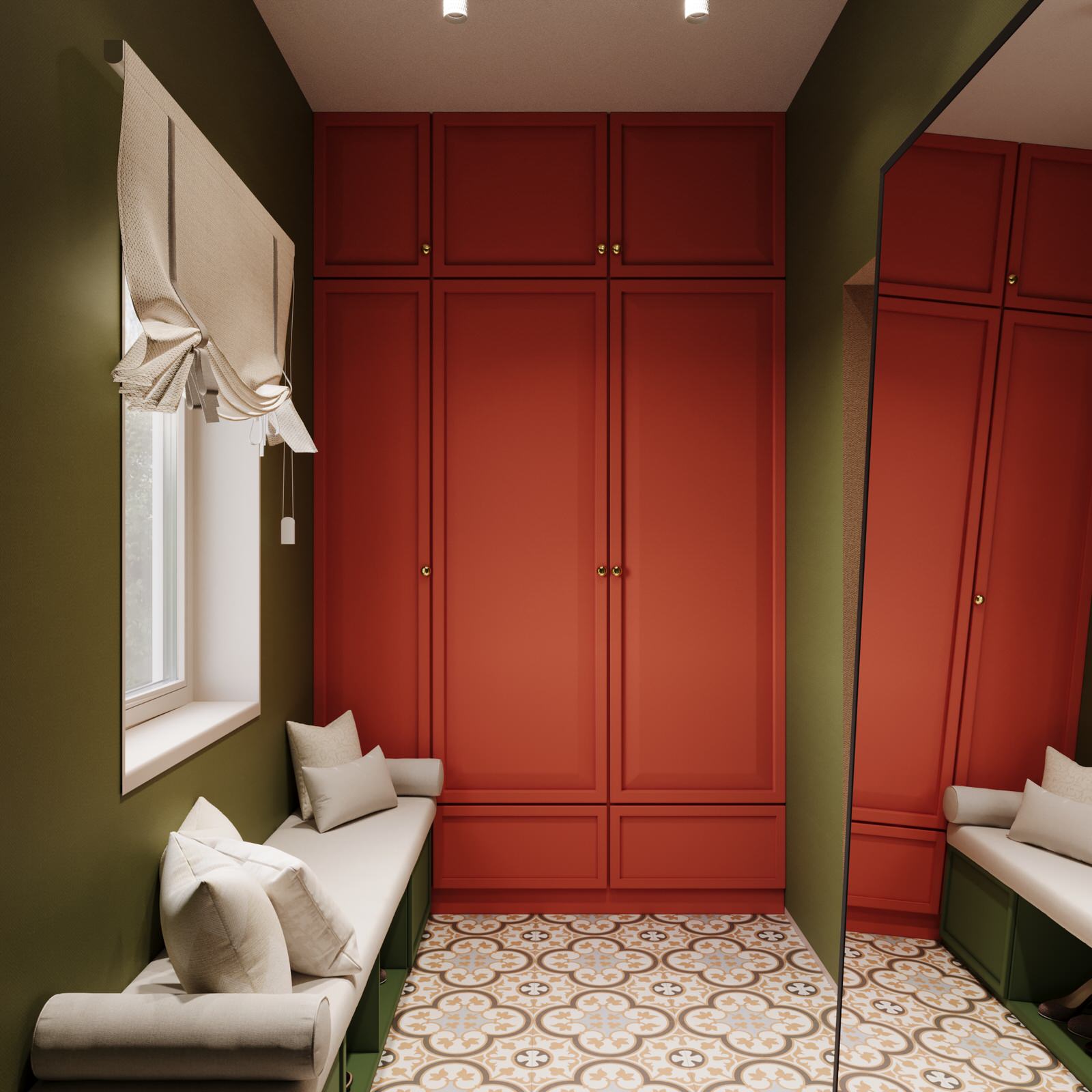 Дизайн 2х этажного дома в стиле эклектика