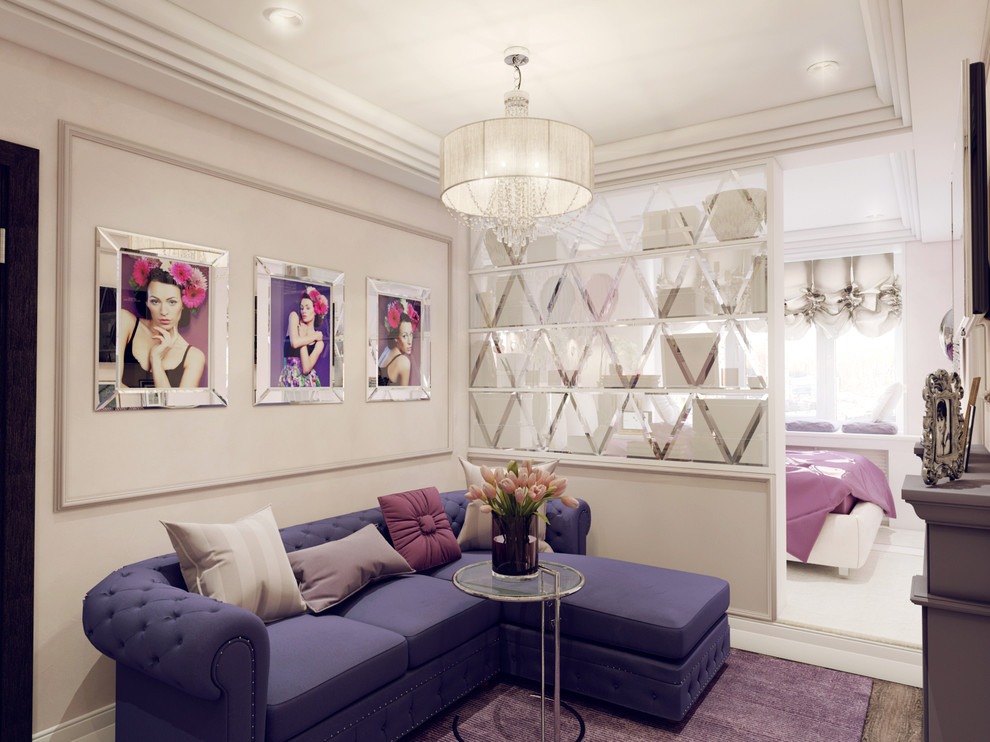 Черничное безе