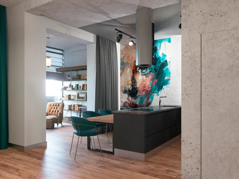 Яркая квартира в современном стиле