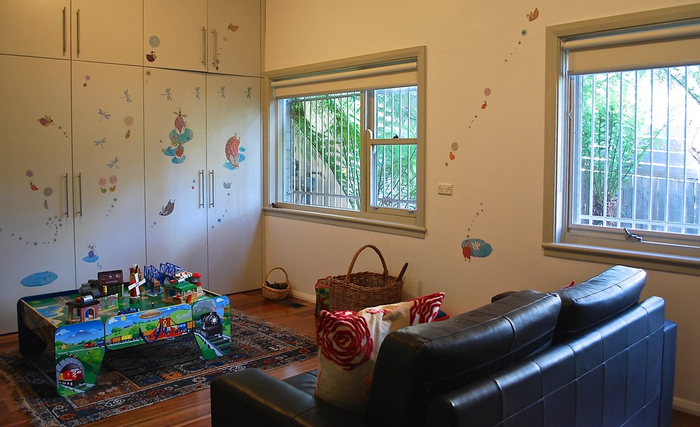 This is an example of a contemporary kids' room.