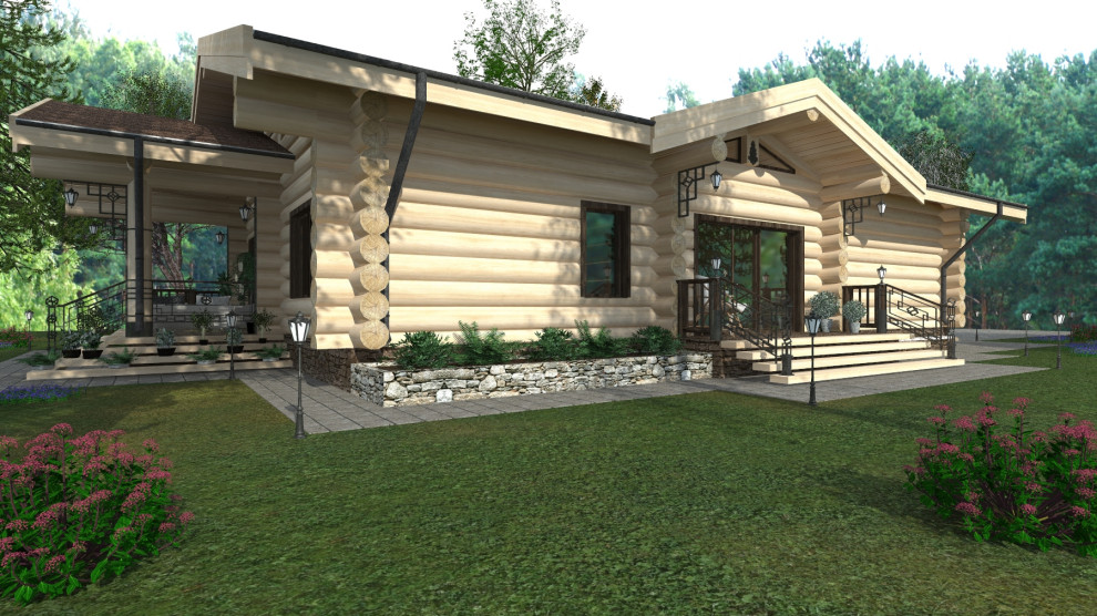 ДОМ В СОСНОВОМ ЛЕСУ