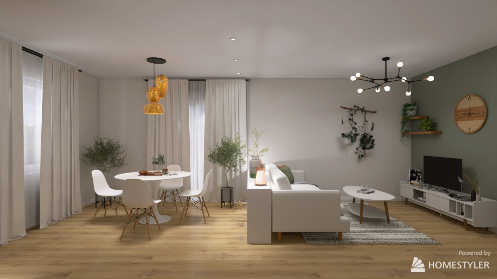 Интерьер дома в скандинавском стиле