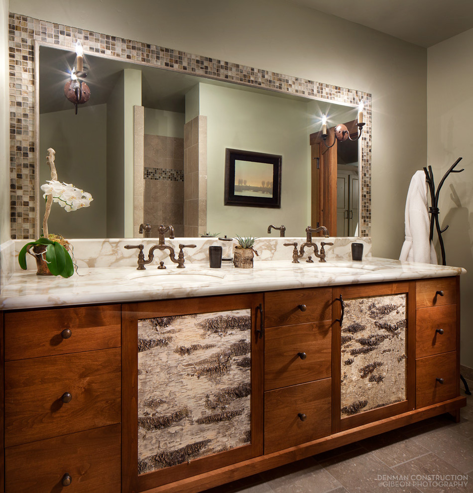 Bathroom - rustic bathroom idea