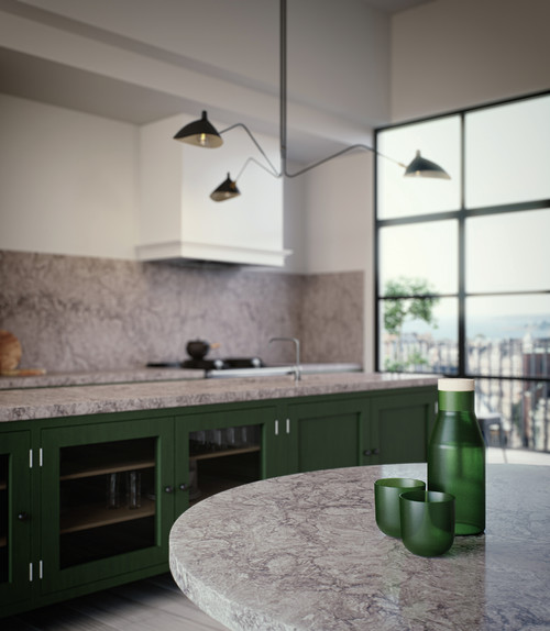 Caesarstone Turbine Grey Kitchen Quartz Review Veins Polished Related Country Visit Surfaces Slab Design