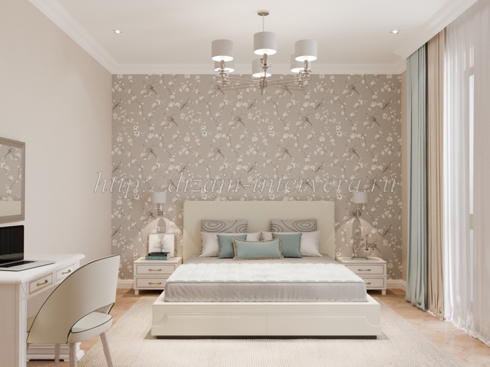 Дизайн проект спальни