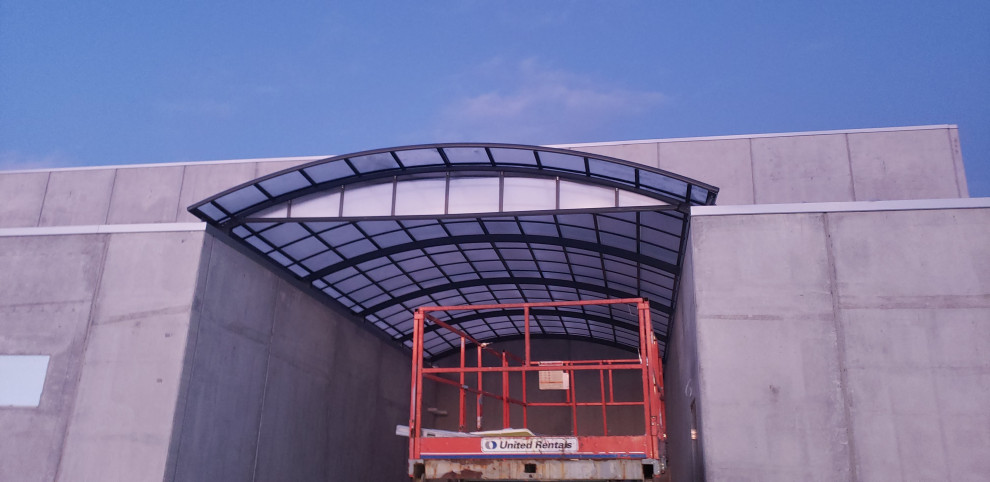 Commercial Canopy Installation
