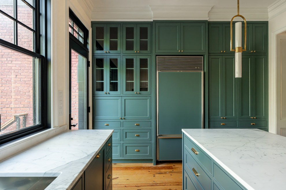 Eclectic Townhome City Scape