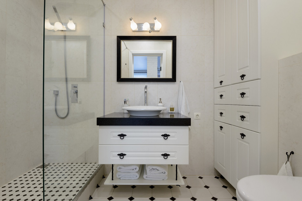 Интерьер в чёрно-белых тонах