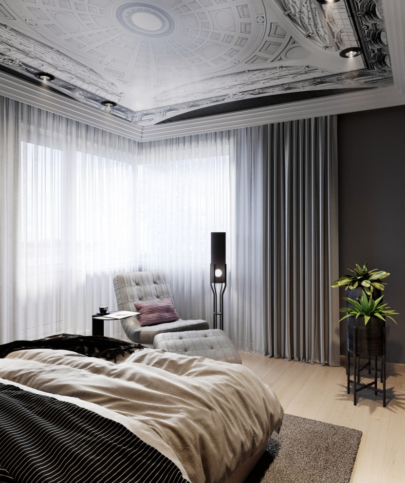 Models in party dresses - дизайн квартиры в стиле лофт и ар-деко, 54 кв.м.