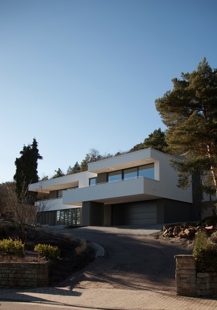 Haus Neupert contemporary-fasad
