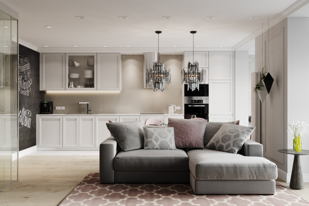 мияо - гостиные и кухни-гостиные