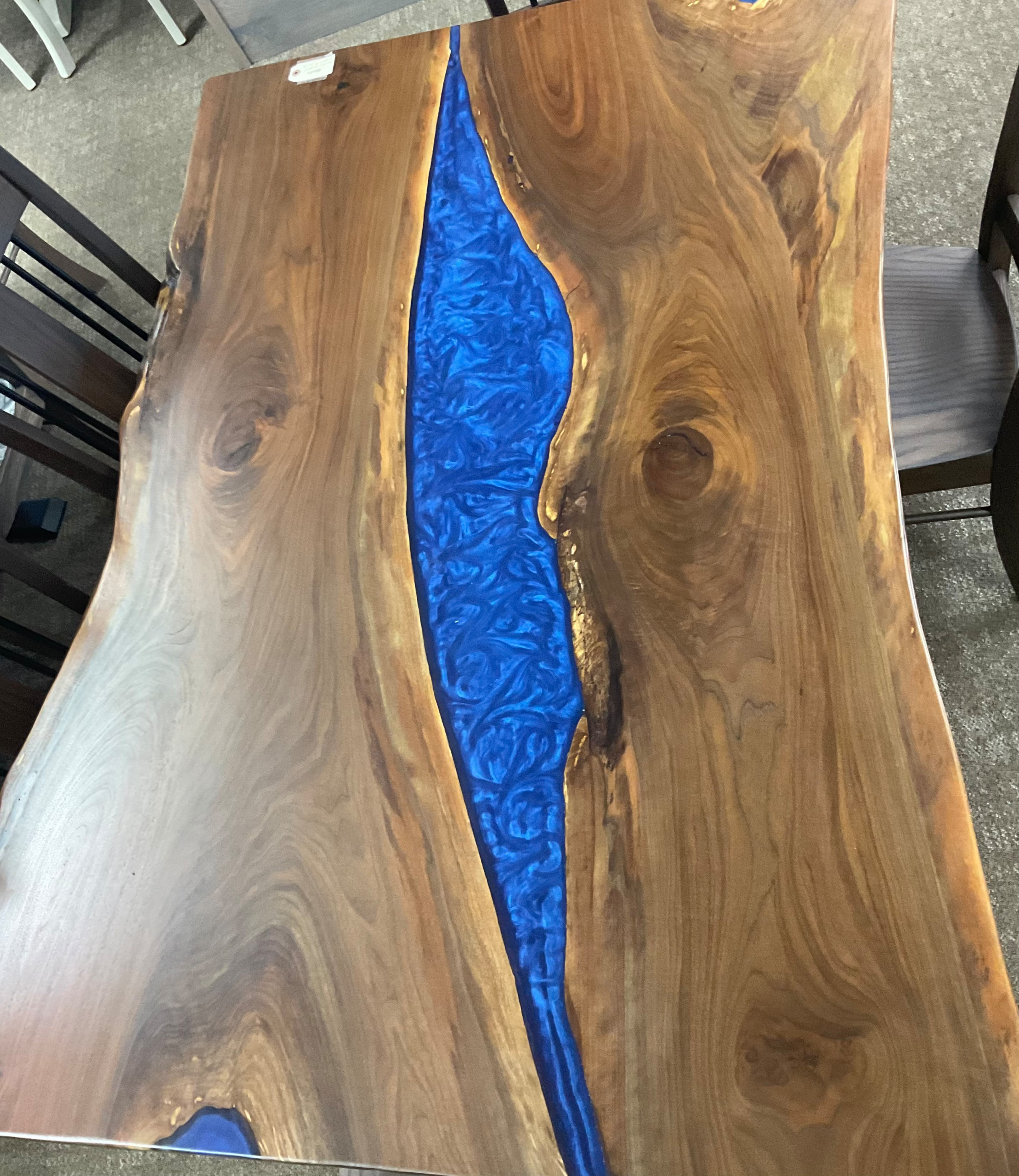 Live Edge/Epoxy River Tables