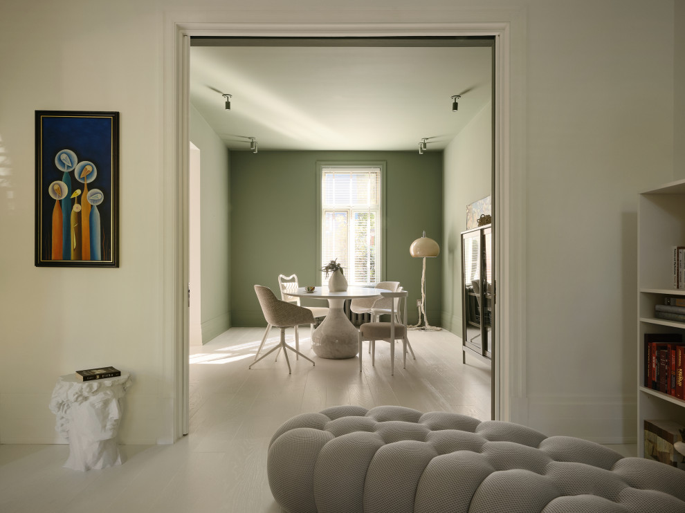 Home design - eclectic home design idea in Montreal