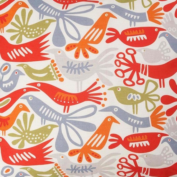Klippan Bird Swedish Fabric