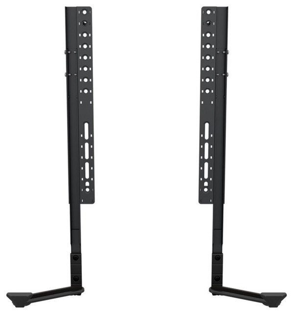 AVF Traditional Steel Universal Soundbar Attachment Kit in Black