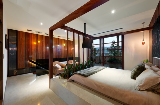 Resort Penthouse - Multi Residential Development contemporary-sovrum