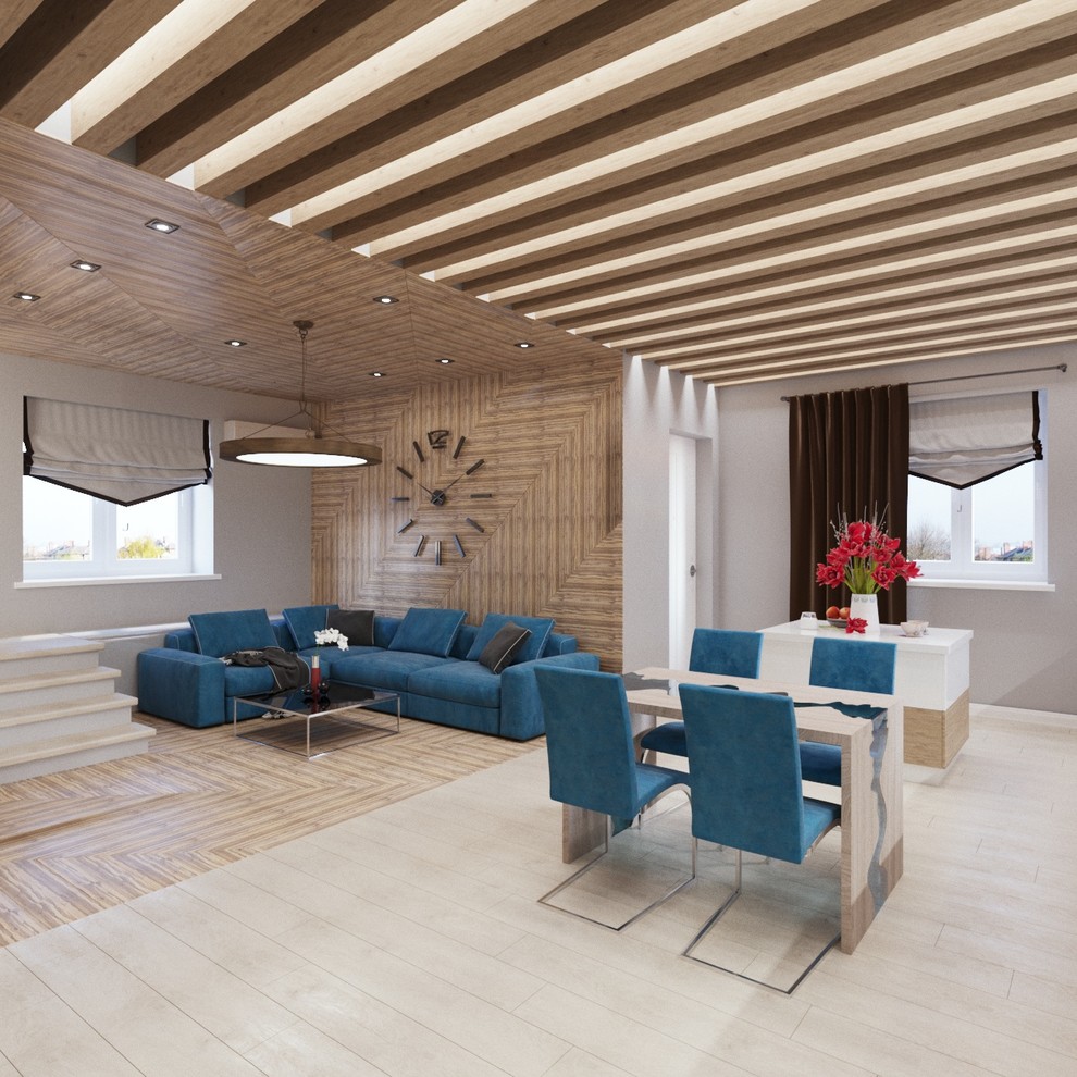 Кухня - гостиная "Light mix"