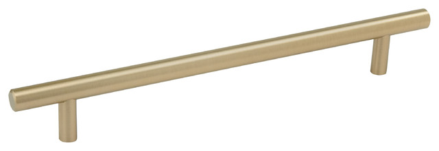 Amerock Bar Pull Collection Cabinet Pull, Golden Champagne, 7-9/16" Center-to-Center