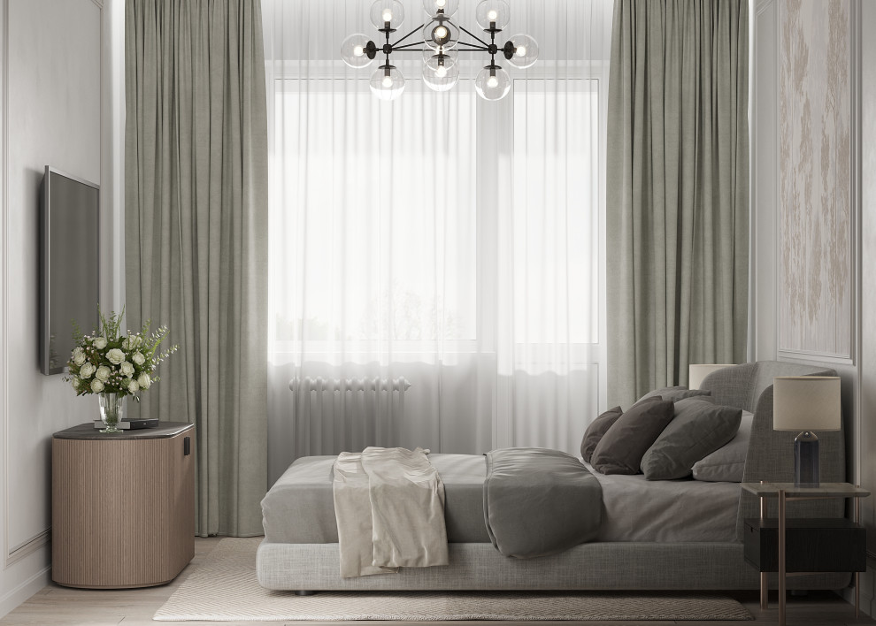 Спальня с гардеробной