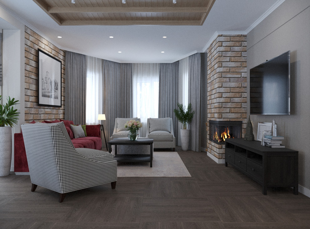 Яркий дом для большой семьи в СНТ Малиновый