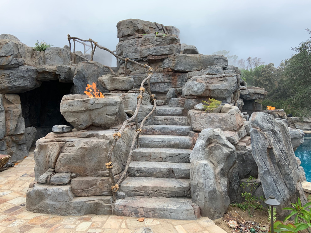 Stairs/cave entry