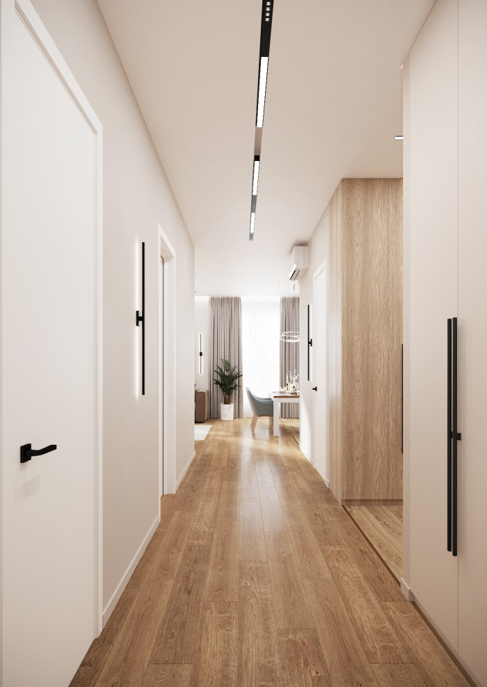 Светлая премиум квартира в современном стиле. Прихожая