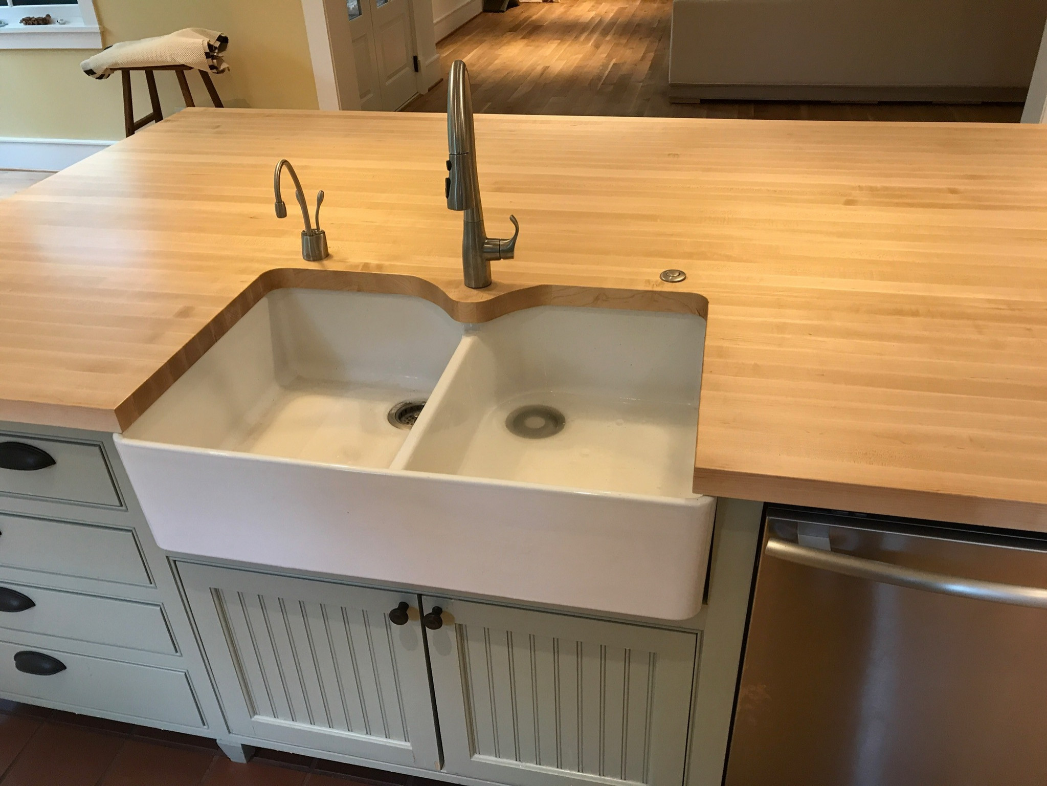 Maple Edge Grain Countertops