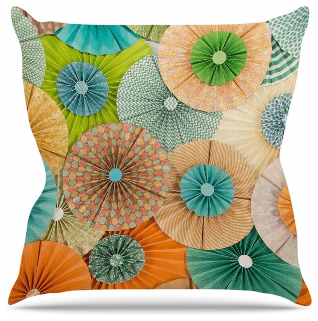 Heidi Jennings Summer Party Teal Orange Throw Pillow Asian Awesome Orange And Teal Decorative Pillows Heidi Jennings Summer Party Teal Orange Throw Pillow Asian Awesome Orange And Teal Decorative Pillows