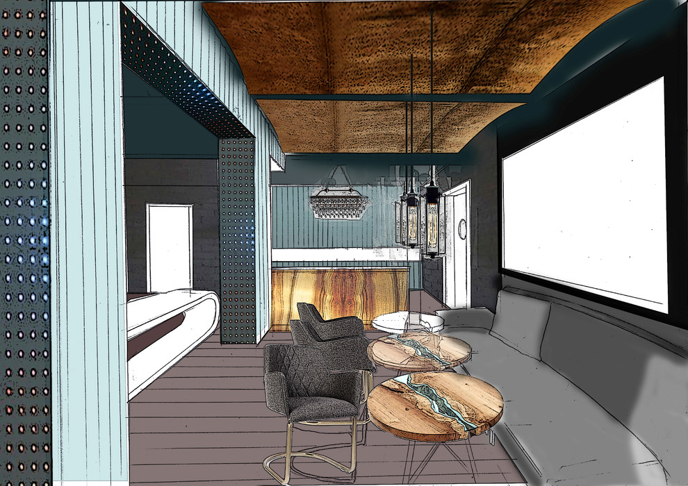 Клуб, Vegan кафе и школа игры на Hang.