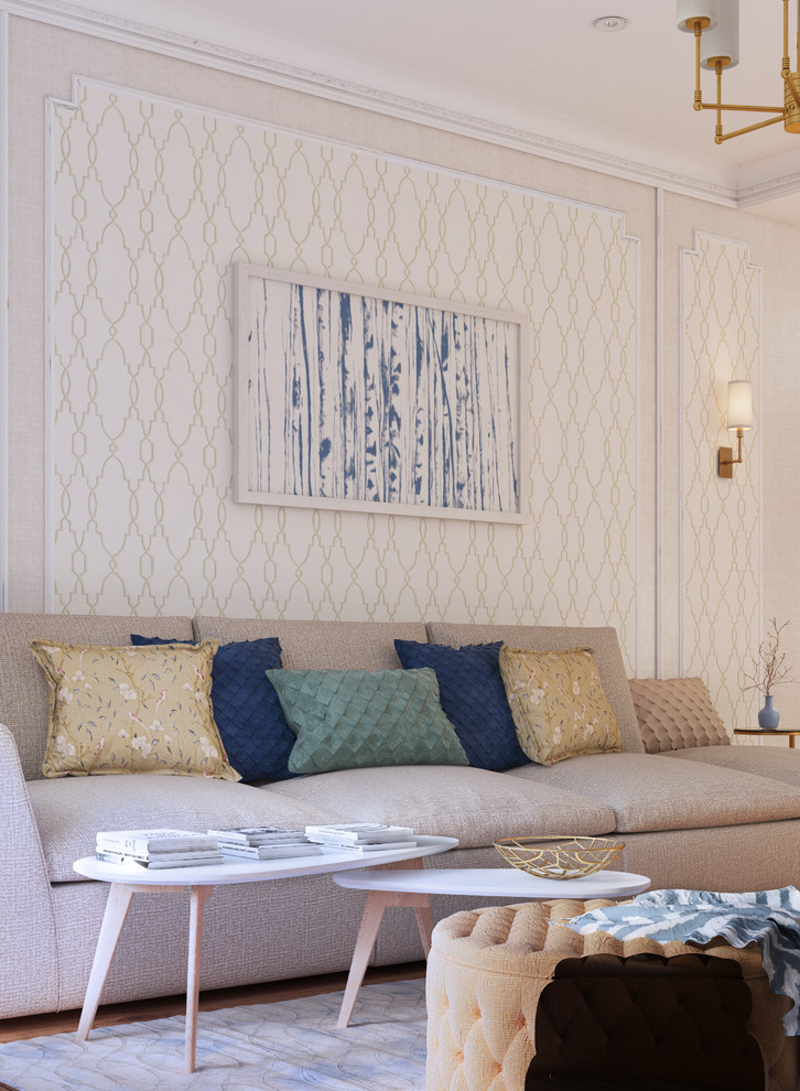 Уютная квартира в светлых тонах