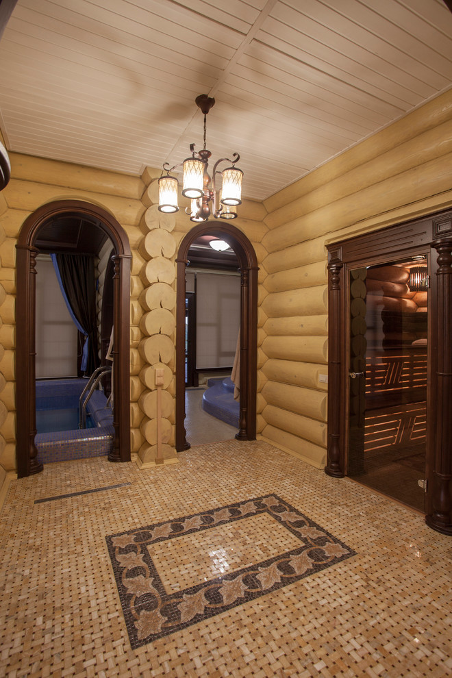 Деревянный загородный дом