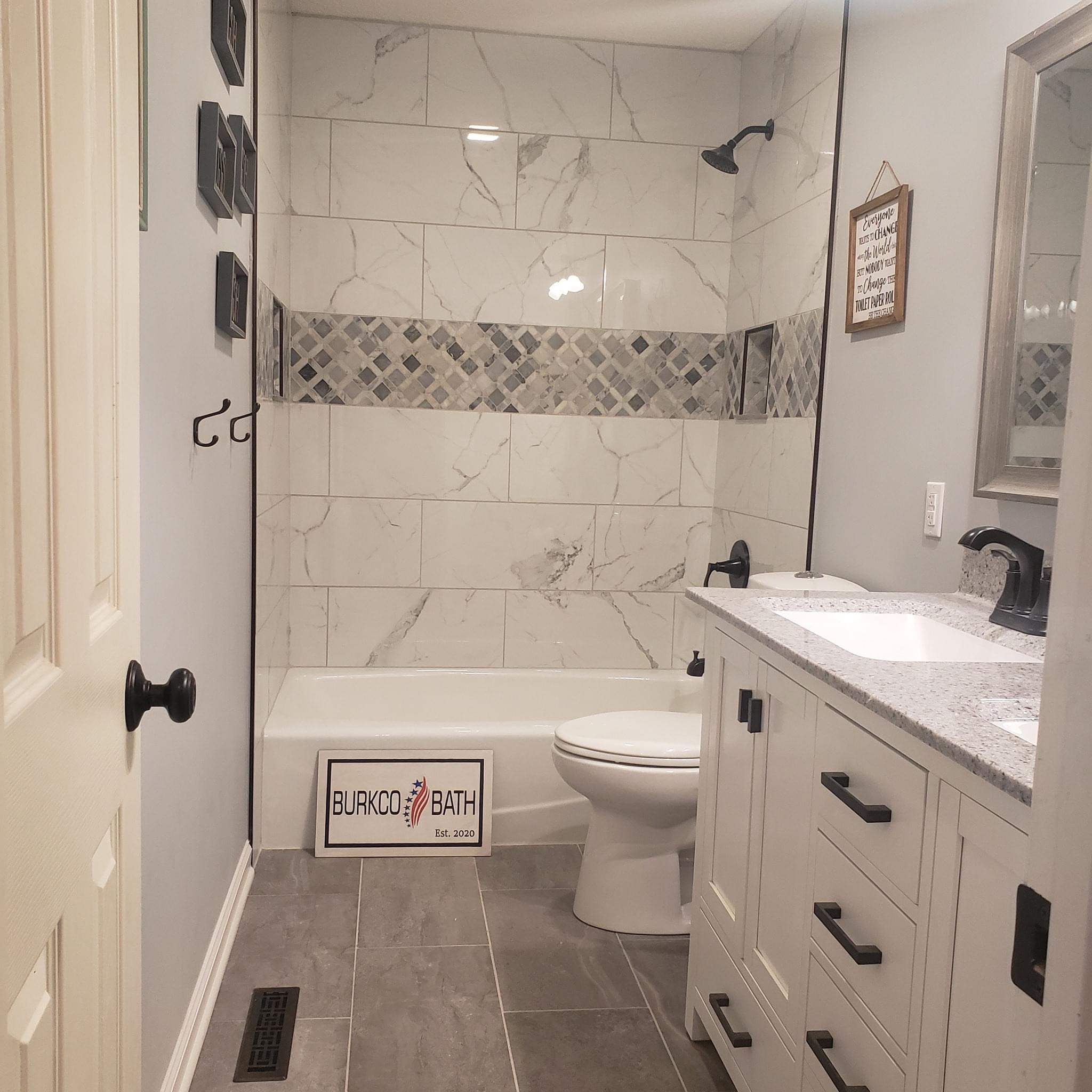 Contemporary Bathroom Remodel