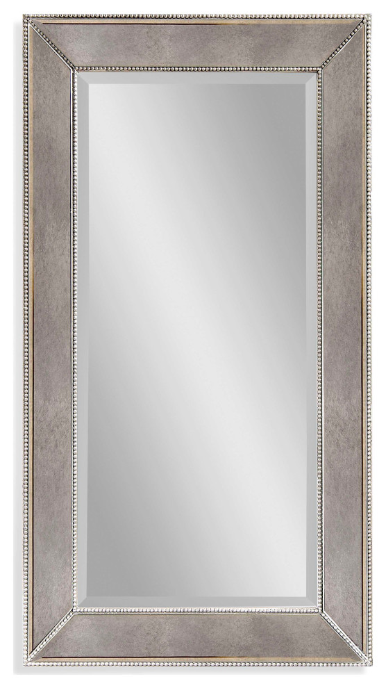 Bassett Mirror Company Beaded Wall Mirror